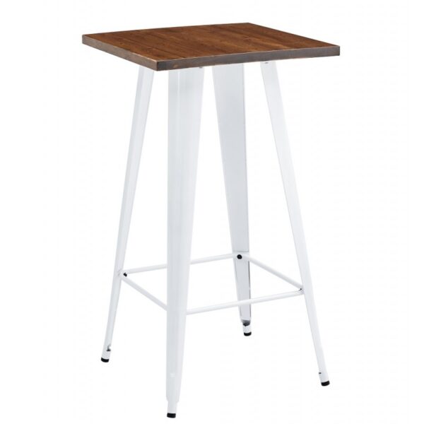 Mesa TOLI EK WOOD, alta, acero