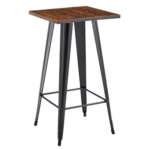 Mesa TOLI EK WOOD, alta, acero