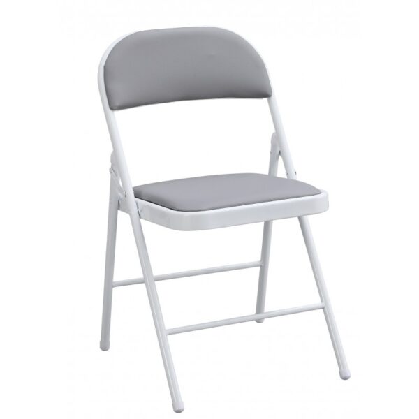 silla-smart-plegable-metal-epoxi-blanco-vinilo-gris-claro Silla SMART, plegable, metal, epoxi blanco, vinilo gris claro