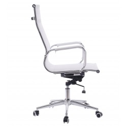 Sillón de oficina GOR, alto, gas, basculante profundo, malla negra