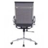 Sillón de oficina GOR, alto, gas, basculante profundo, malla negra