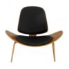 Sillon Nordico de madera curva
