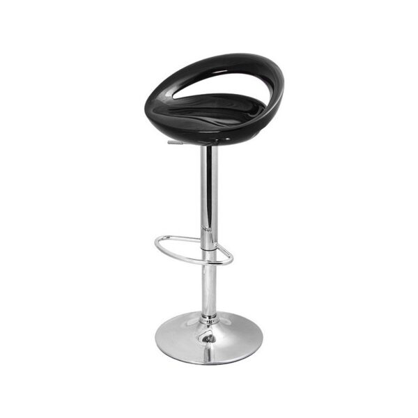 Taburete FILI  (M), cromado, abs ,negro o blanco