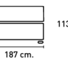 Sofa Shaiselongue-rinconera- cama. ALICA