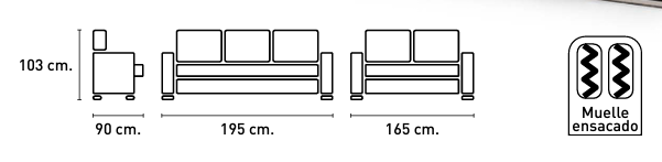 Sofa modelo VERO