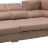Sofa Shaiselongue-rinconera- cama. ALICA