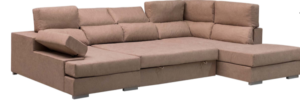 Sofa Shaiselongue-rinconera- cama. ALICA