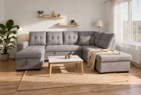 Chaise longue rinconera cama con arcón AITANA