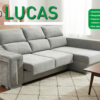 Chaise longue con arcón mod. LUCAS