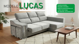 Chaise longue con arcón mod. LUCAS