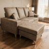 Chaise longue reversible mod. DUQUE